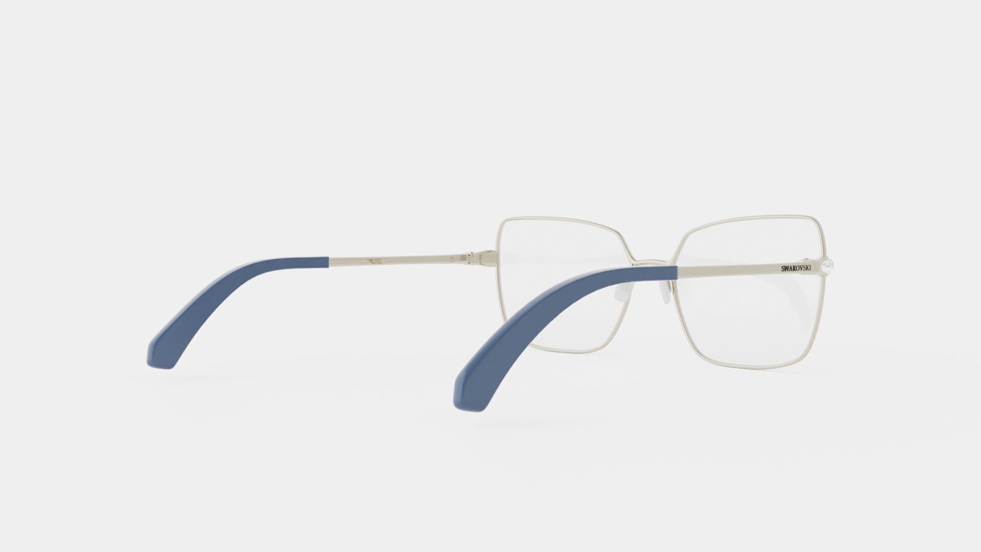 Swarovski - SK5352 016 Glasses Low-poly 3D model_3