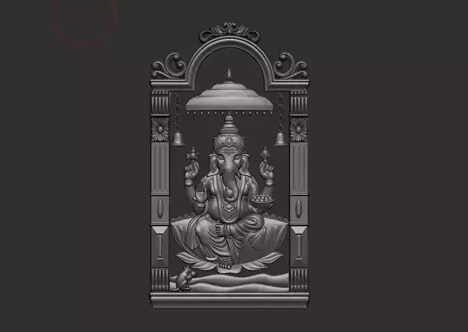 Ganesh model CNC design 3D print model