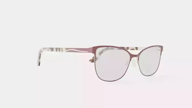 Skaga - 2785 FRAMTID 200 Glasses Low-poly 3D model