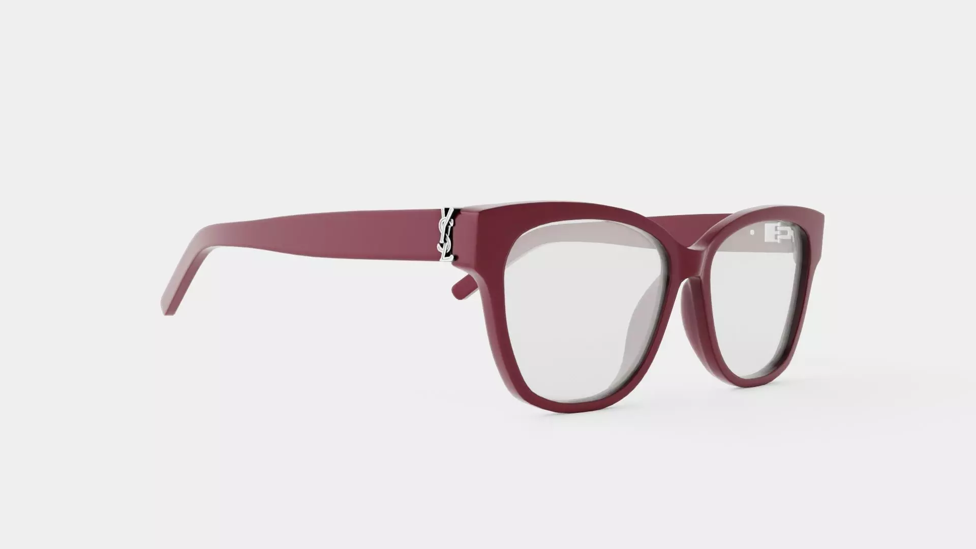 Saint Laurent - SL M33 006 Glasses Low-poly 3D model