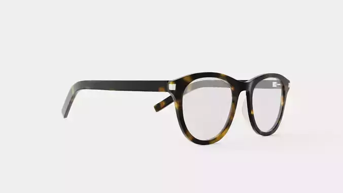 Saint Laurent - SL 403 002 Glasses Low-poly 3D model