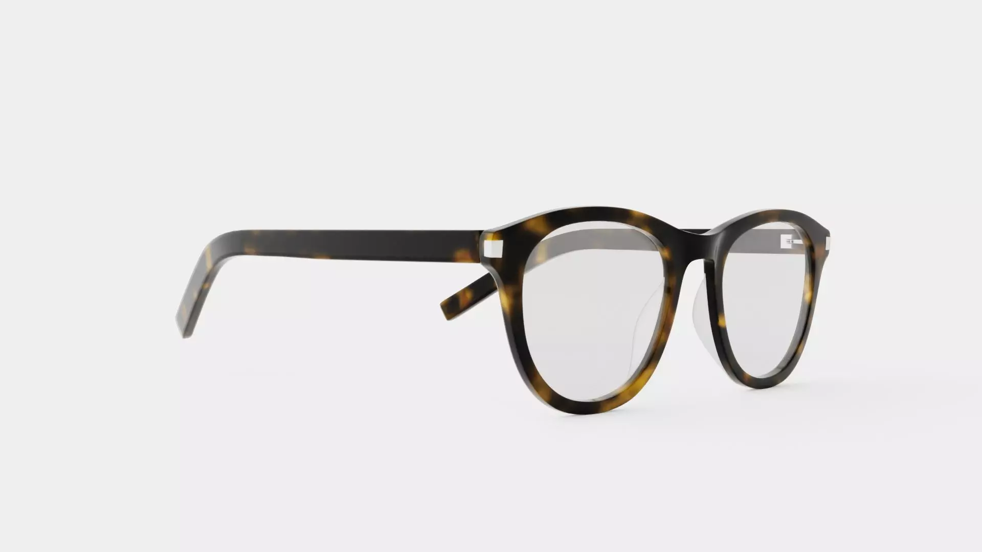 Saint Laurent - SL 403 002 Glasses Low-poly 3D model_0