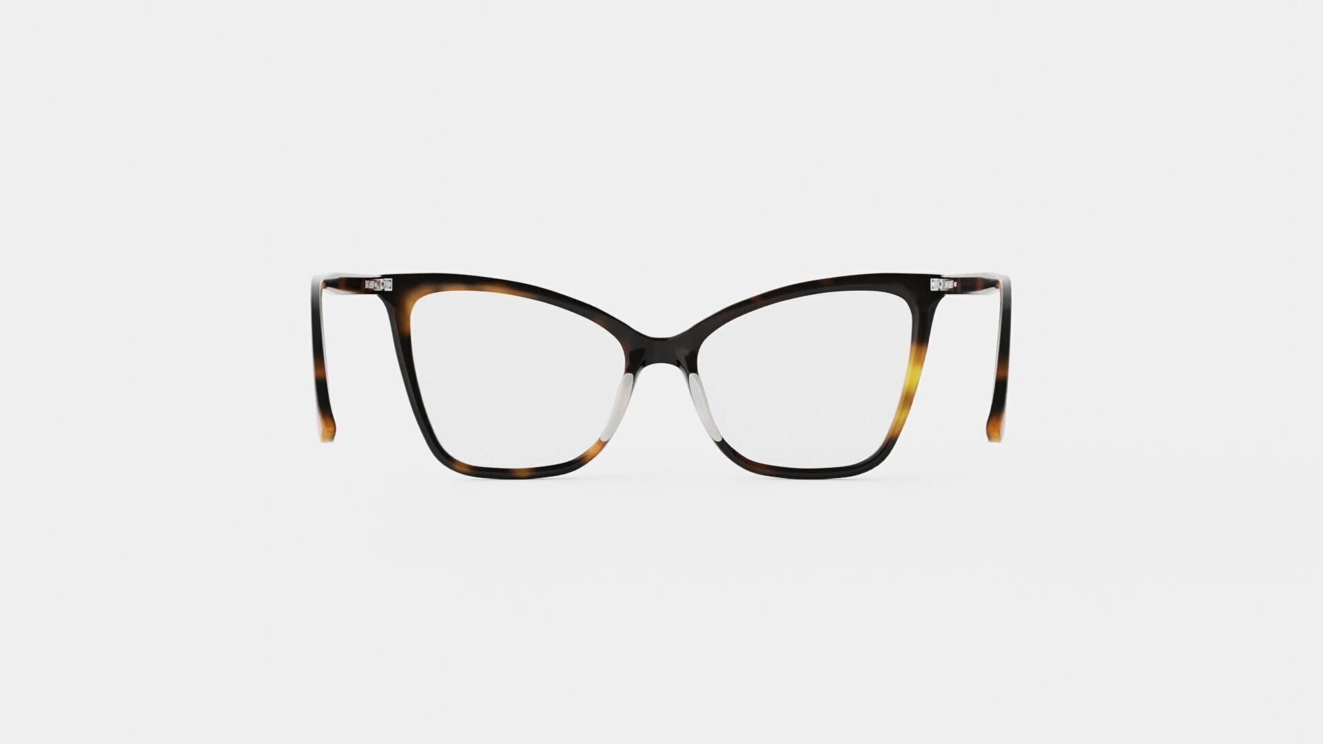 Saint Laurent - SL 386 006 Glasses Low-poly 3D model_4