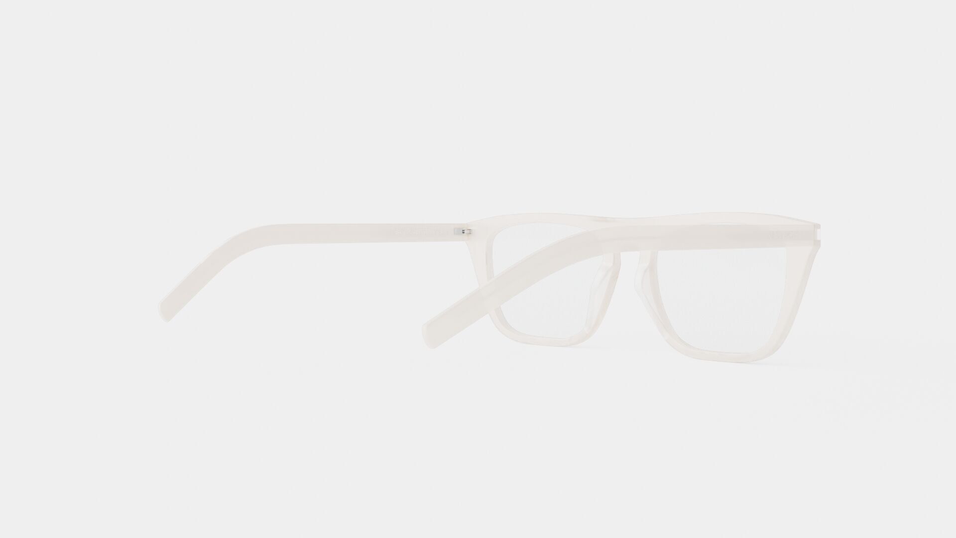 Saint Laurent - SL 343 008 Glasses Low-poly 3D model_3
