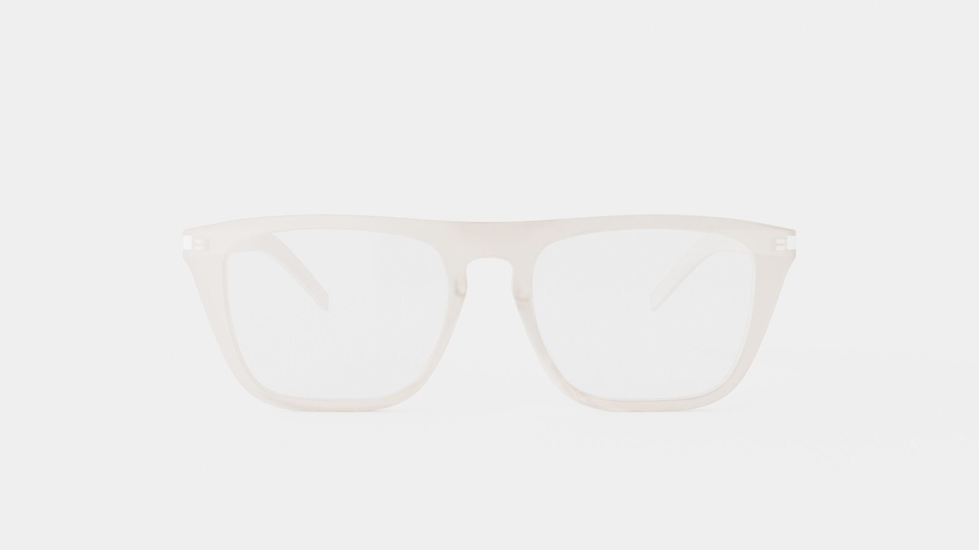 Saint Laurent - SL 343 008 Glasses Low-poly 3D model_1