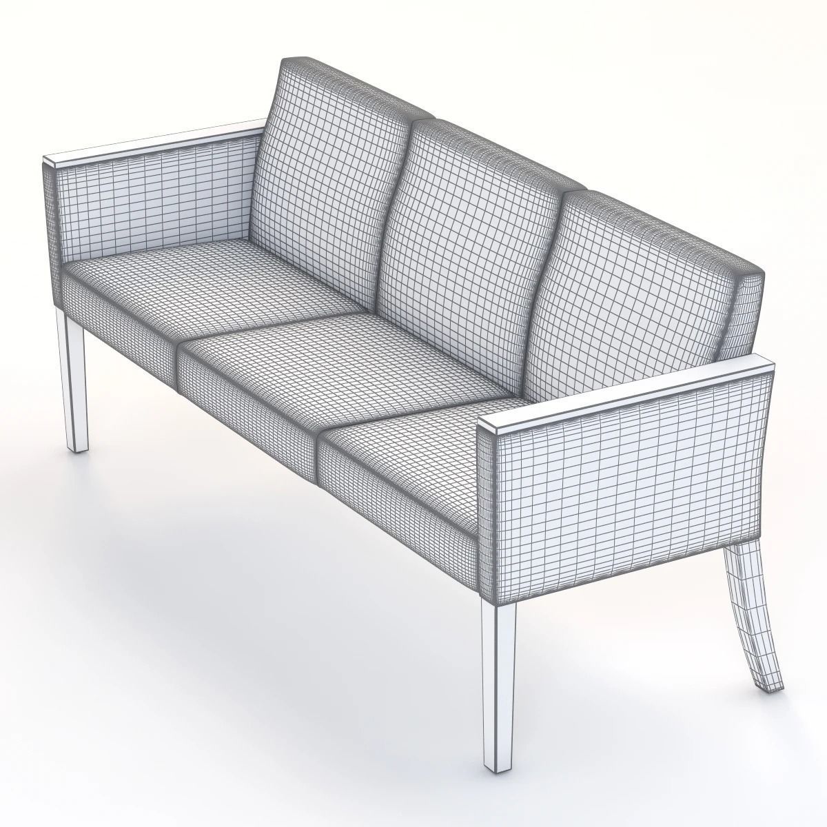 Nemschoff Brava 862 Multiple Seating 862-30c 3D model_8