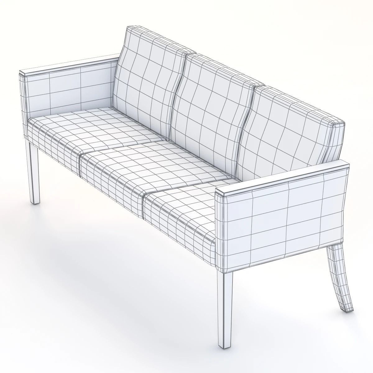 Nemschoff Brava 862 Multiple Seating 862-30c 3D model_9