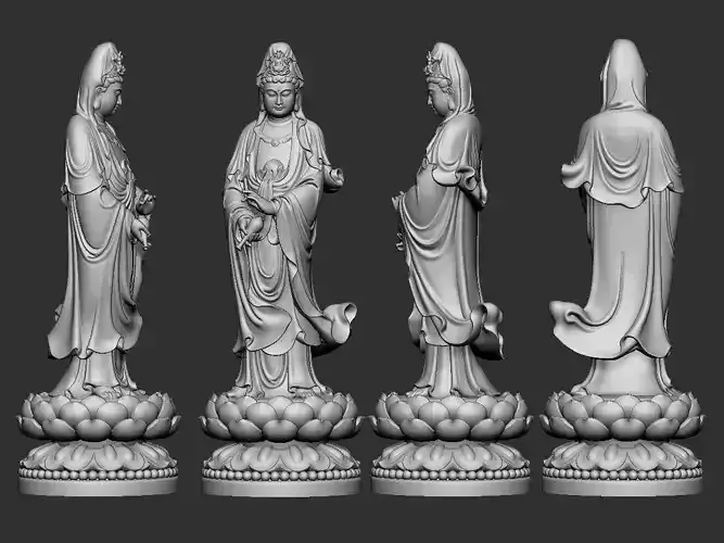 Quan Yin 3D print model