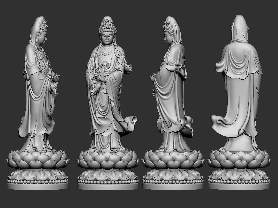 Quan Yin 3D print model