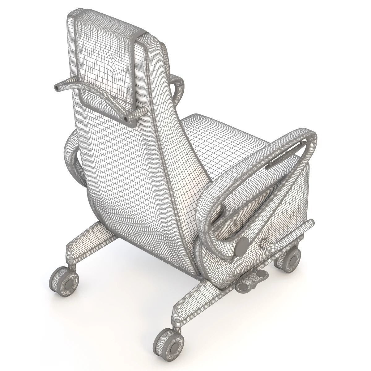 Nemschoff Ava Recliner Arcadeback 3D model_21