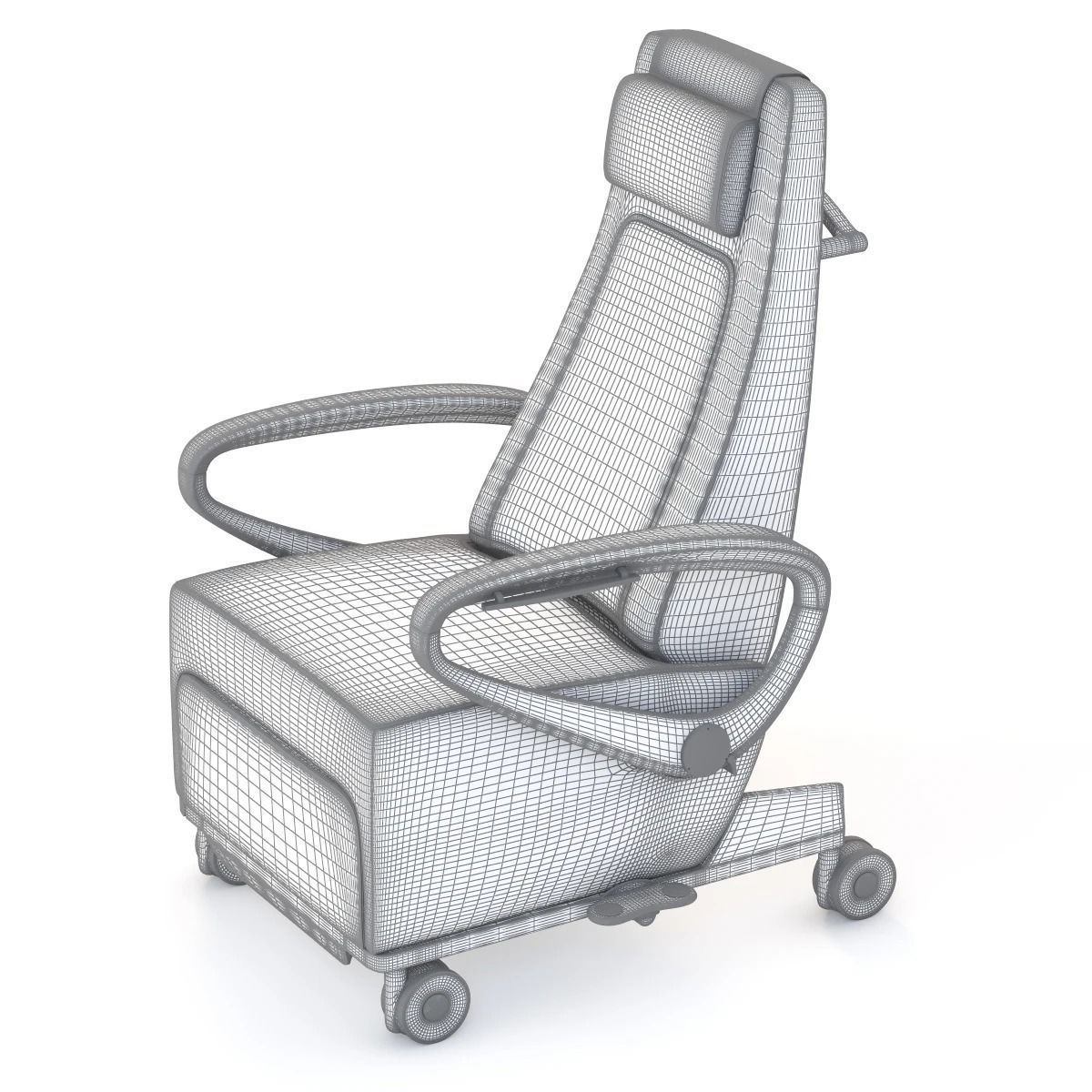 Nemschoff Ava Recliner Arcadeback 3D model_19