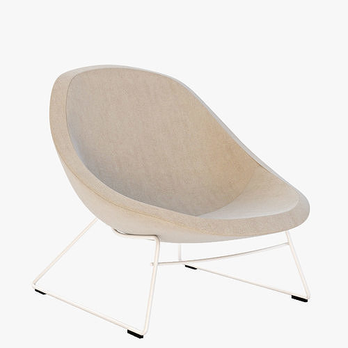 Mute Chair 3D model