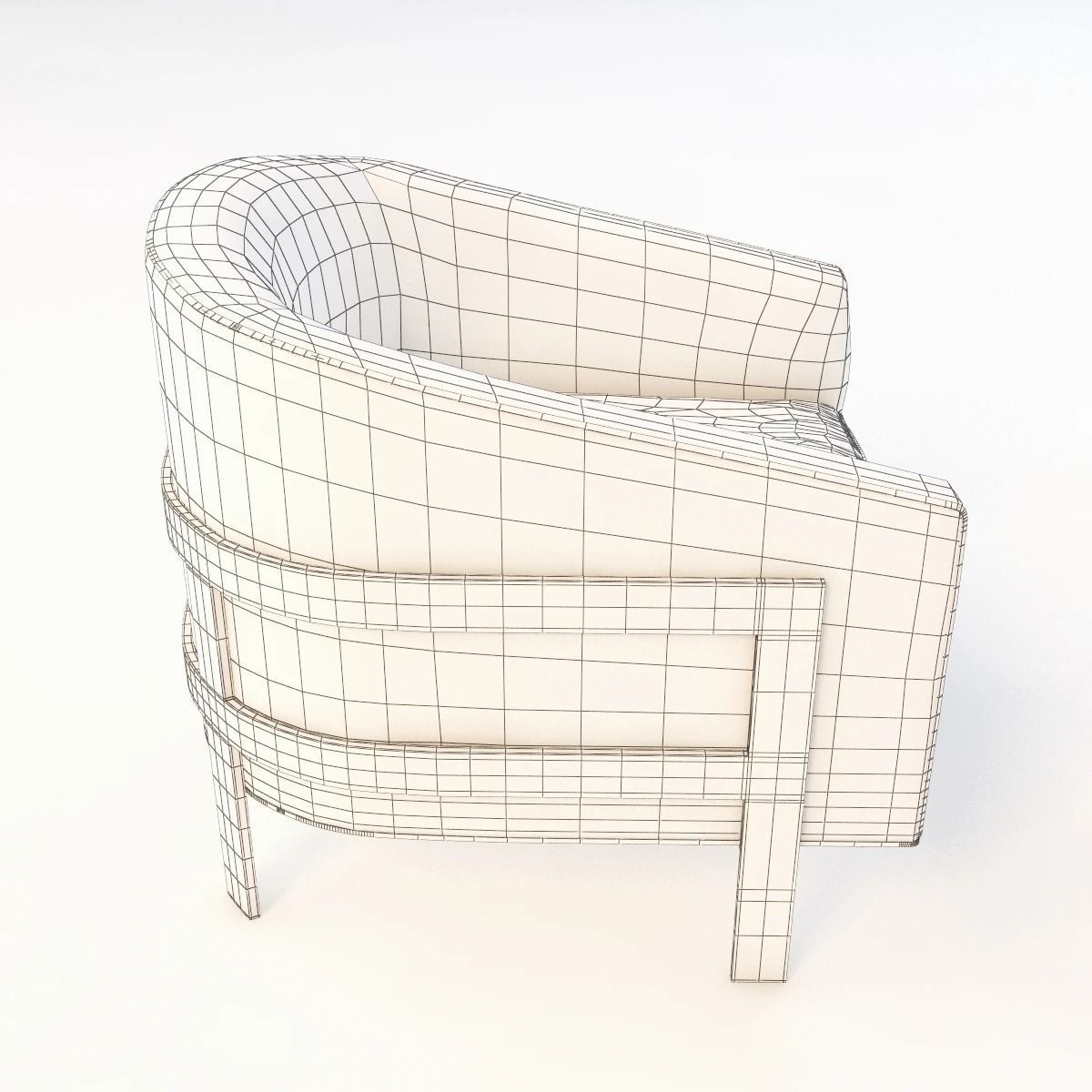 Mitchell Gold Bob Williams Avery Chair 3D model_5