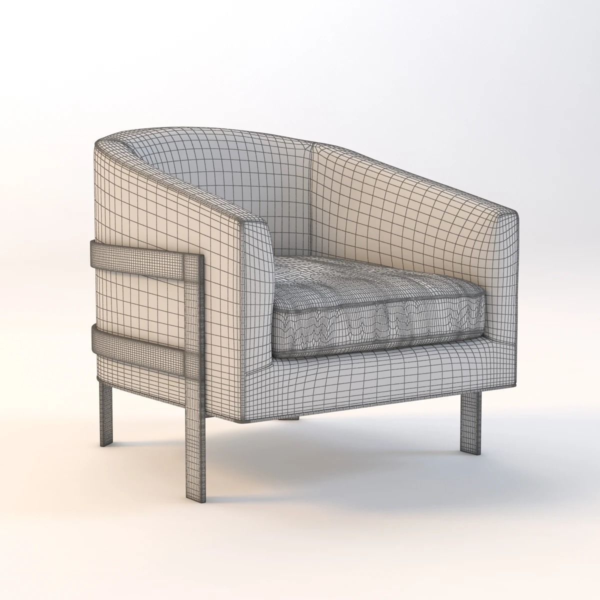 Mitchell Gold Bob Williams Avery Chair 3D model_3
