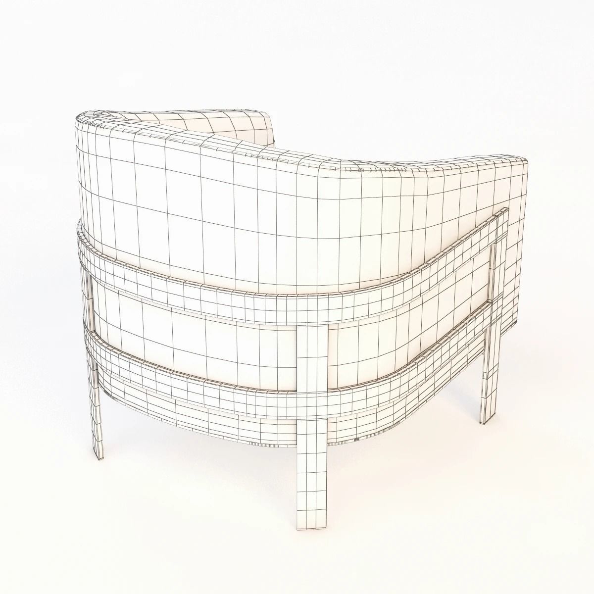 Mitchell Gold Bob Williams Avery Chair 3D model_7