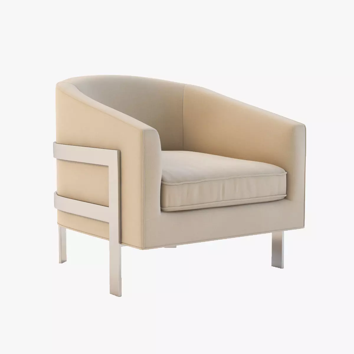 Mitchell Gold Bob Williams Avery Chair 3D model_0