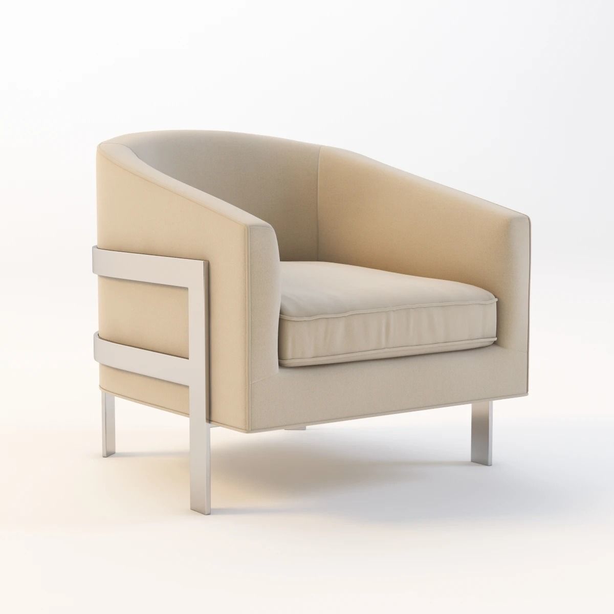 Mitchell Gold Bob Williams Avery Chair 3D model_1