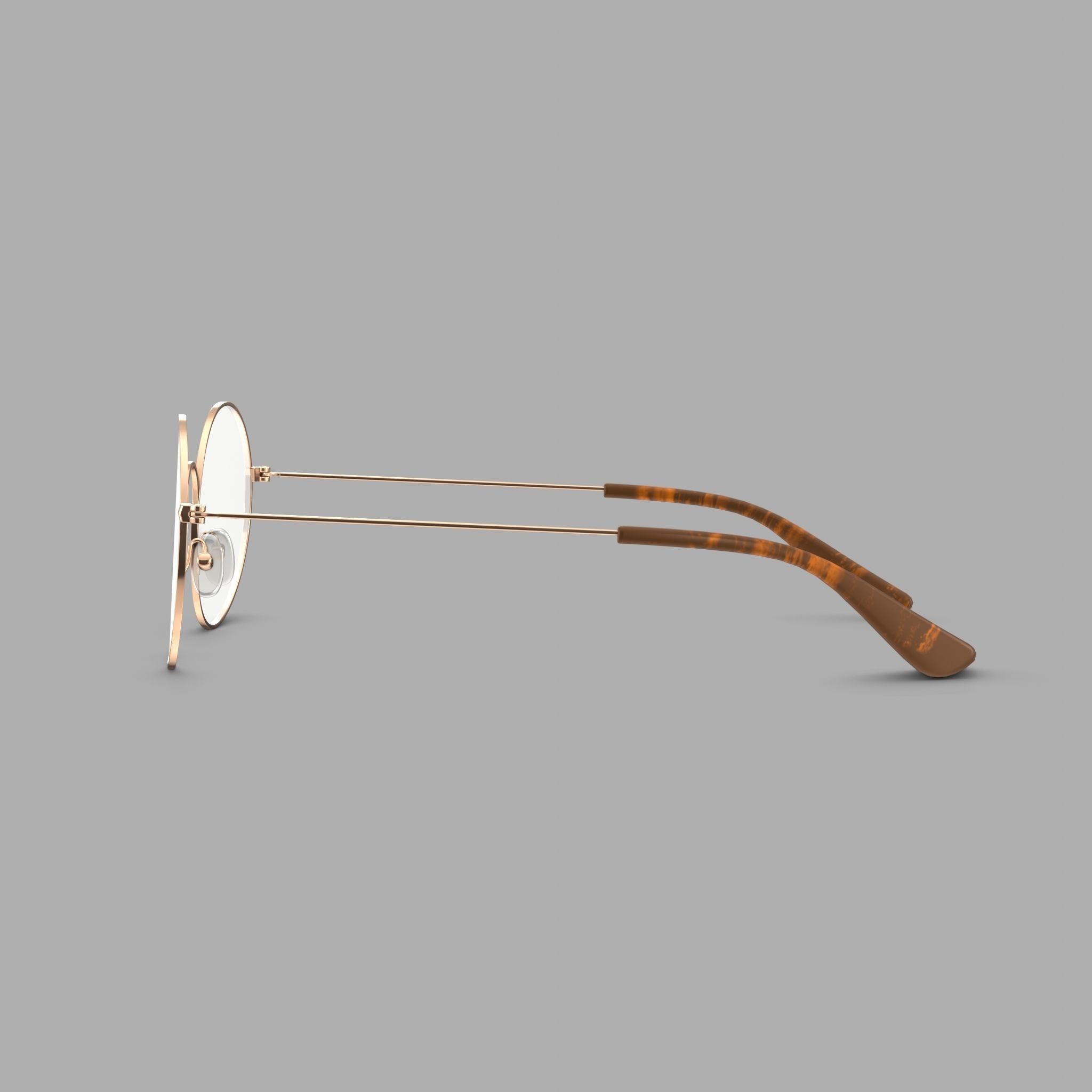 Vasuma - Snok S42 Glasses Low-poly 3D model_3