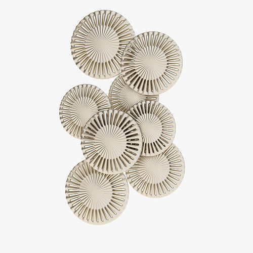 Metal Wall Sculpture 3D model