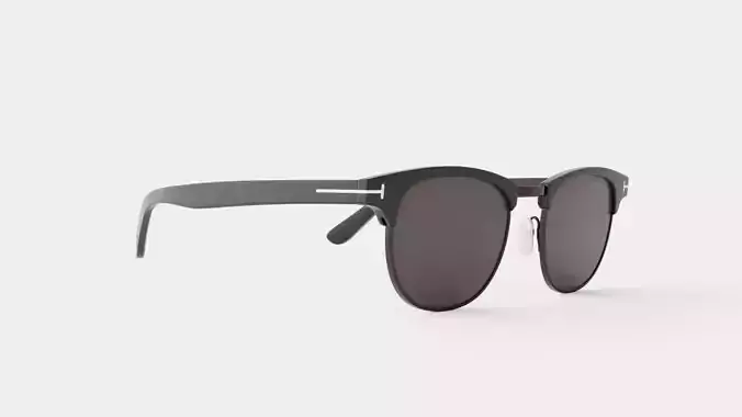 Tom Ford - FT0623 02D Sunglasses Low-poly 3D model