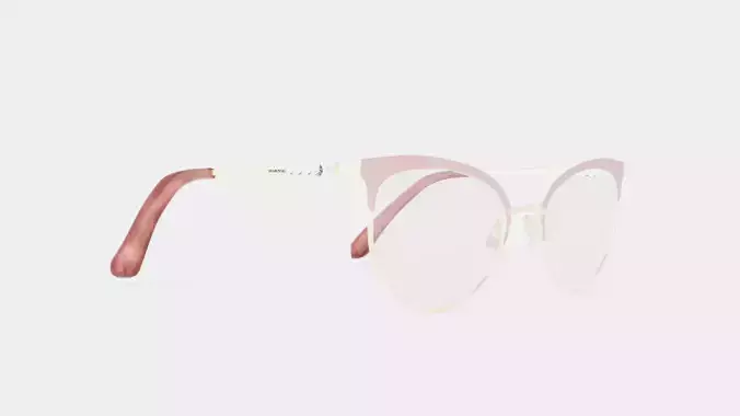 Swarovski - SK5275 028 Glasses Low-poly 3D model