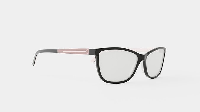Skaga - 2787 EXPEDITION 001 Glasses Low-poly 3D model
