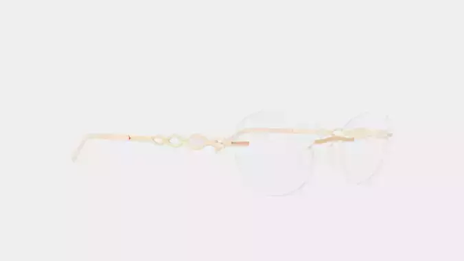 Silhouette - 5512 3520 Glasses Low-poly 3D model