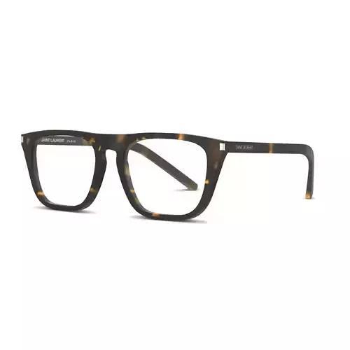 Saint Laurent - SL 343 002 Glasses Low-poly 3D model