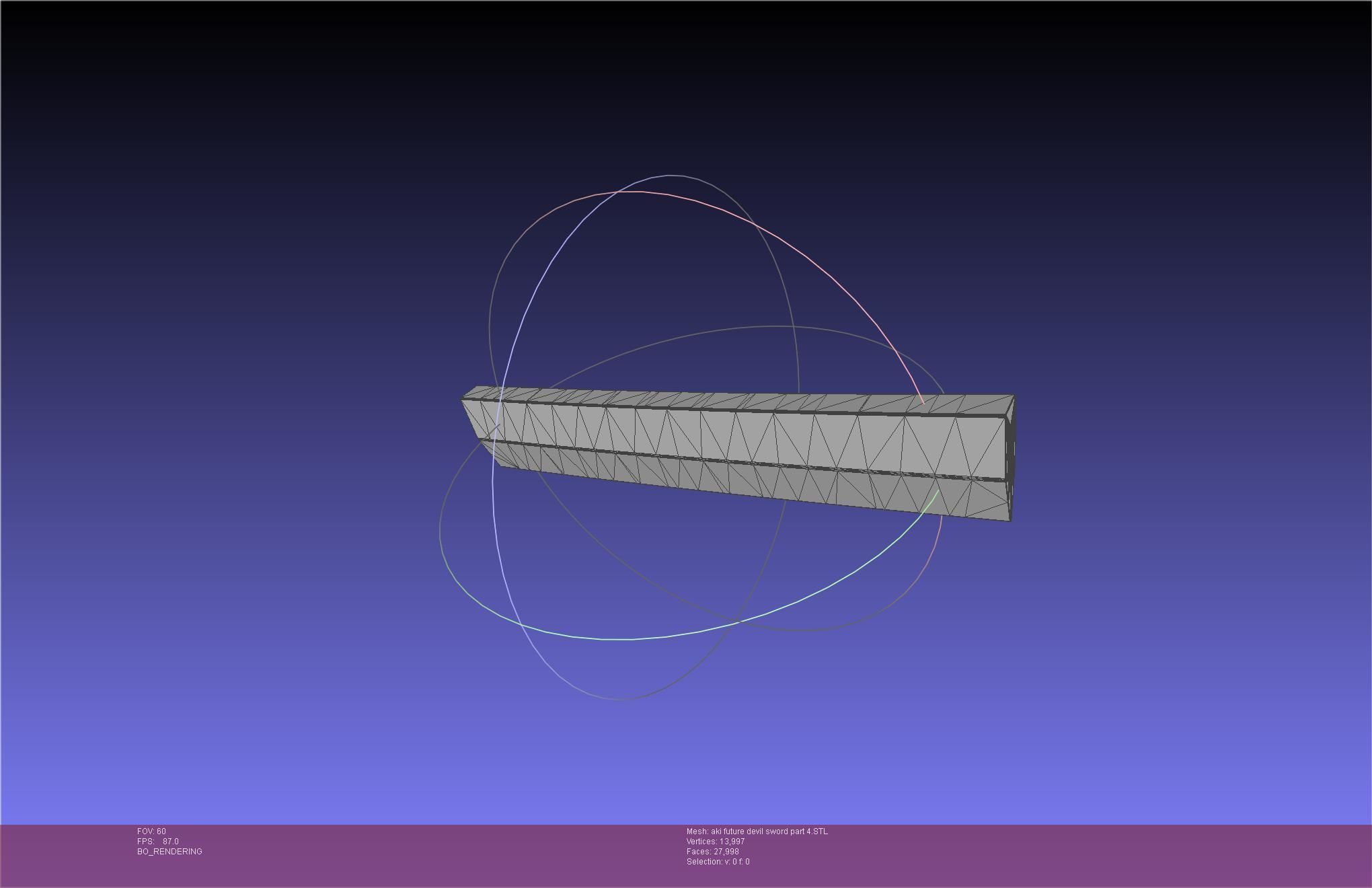 Chainsaw Man Aki Future Angel Sword 3D print model_79