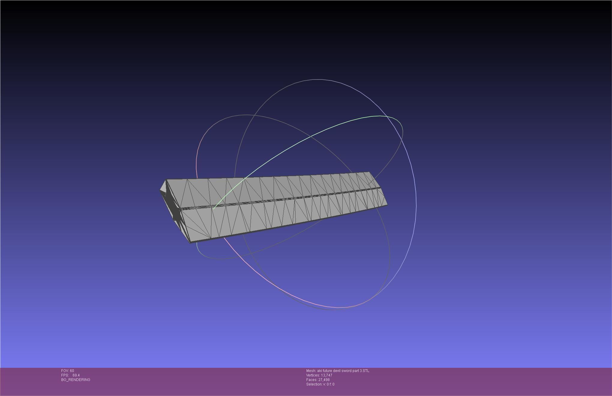 Chainsaw Man Aki Future Angel Sword 3D print model_73