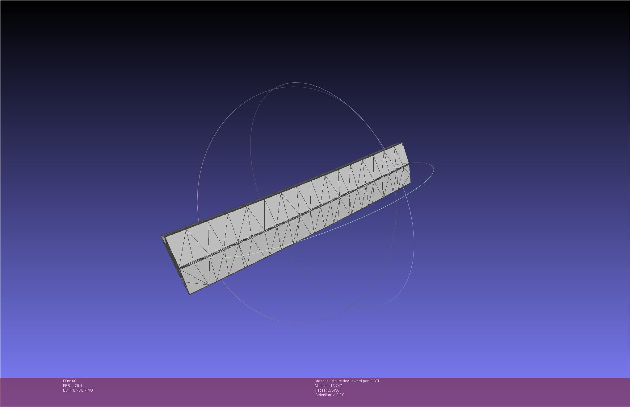 Chainsaw Man Aki Future Angel Sword 3D print model_74