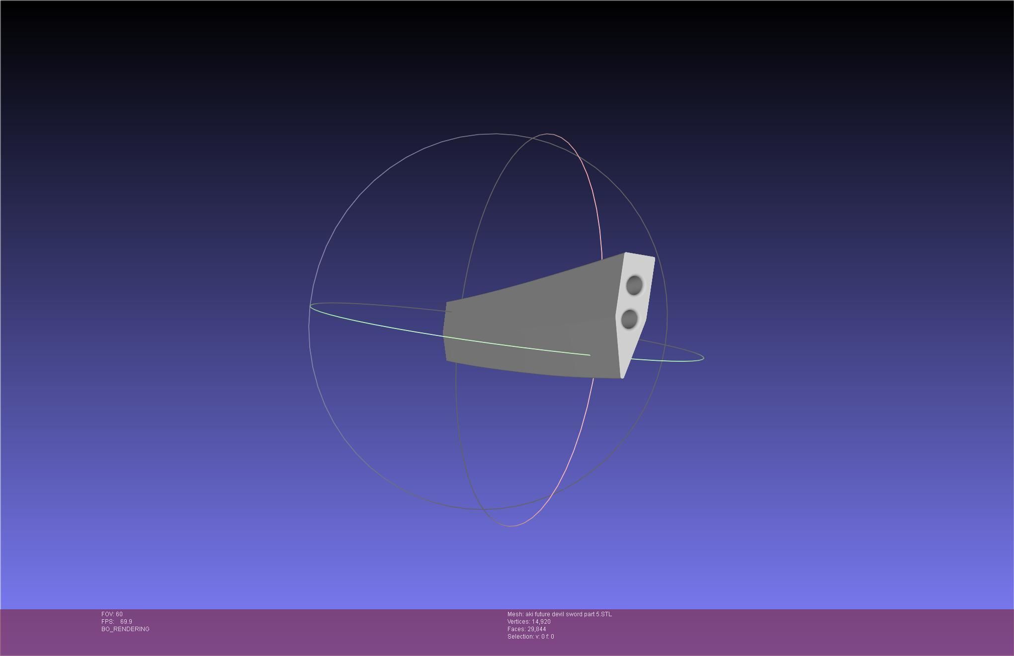 Chainsaw Man Aki Future Angel Sword 3D print model_83