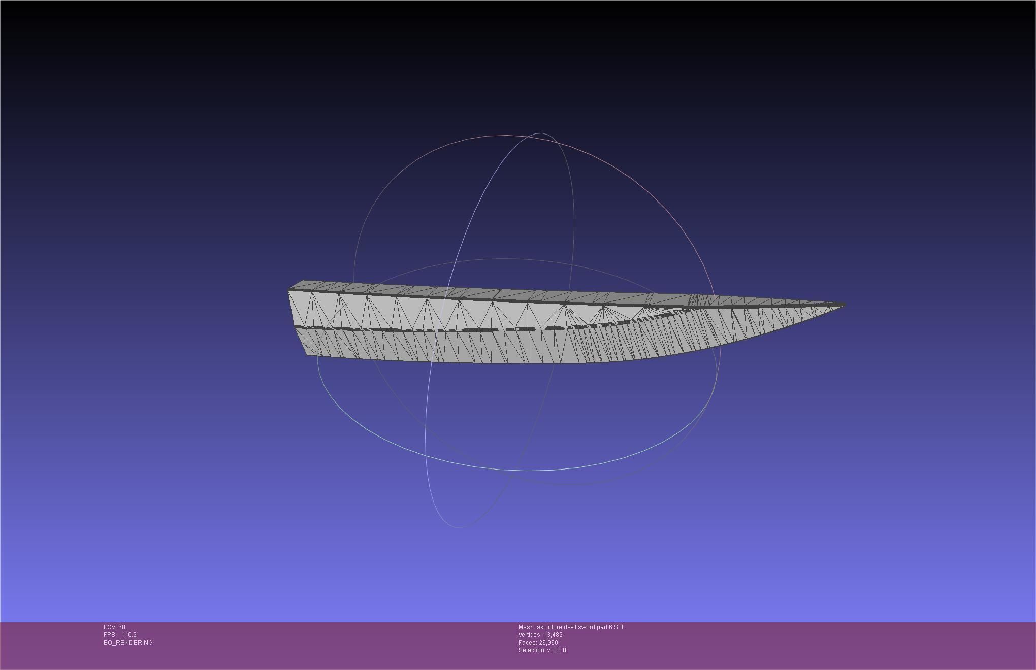 Chainsaw Man Aki Future Angel Sword 3D print model_93