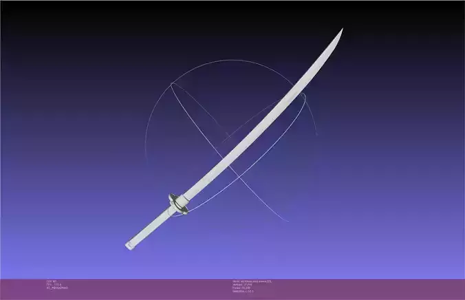 Chainsaw Man Aki Future Angel Sword 3D print model