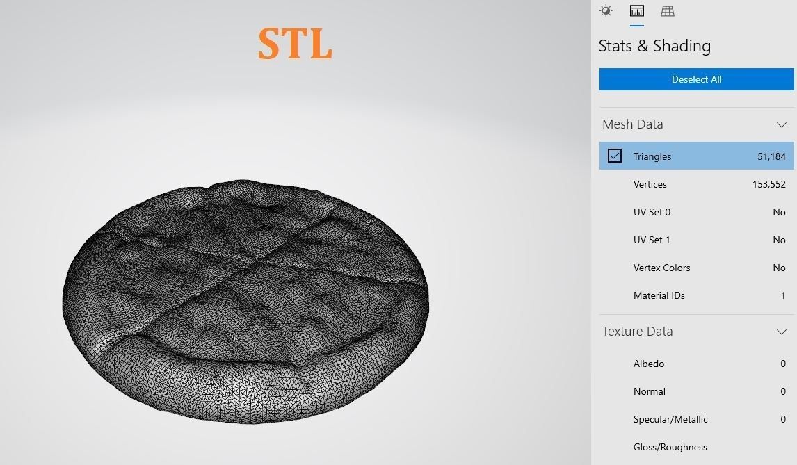 Pizza realistic with texture painting 3D model_8