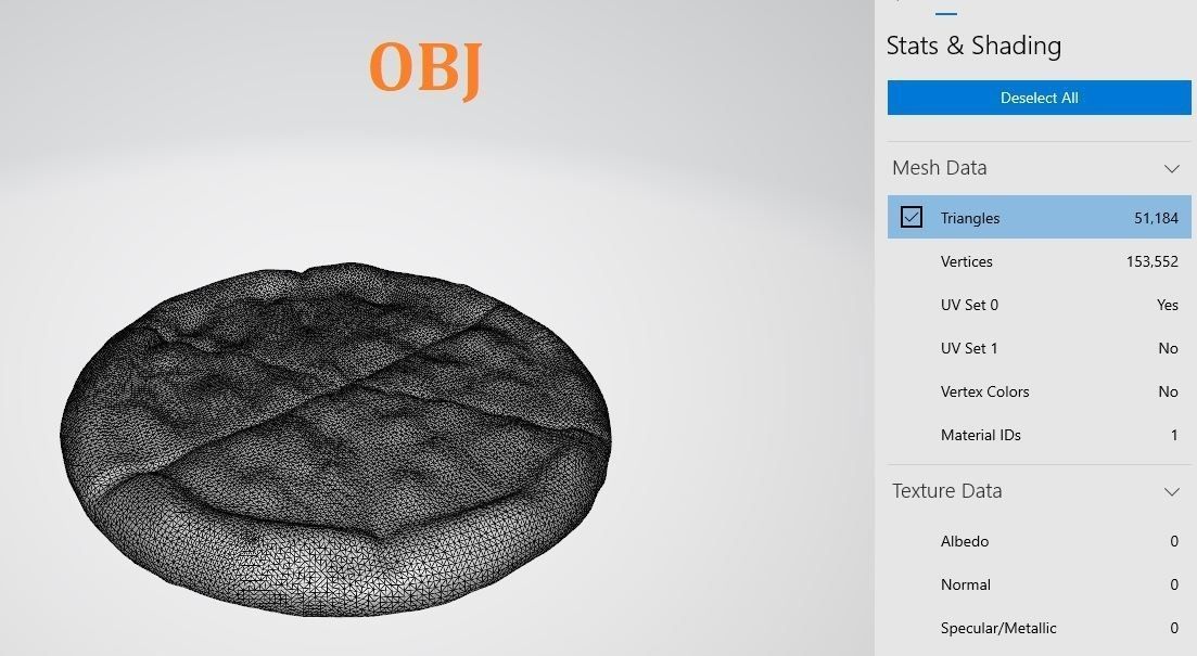 Pizza realistic with texture painting 3D model_7