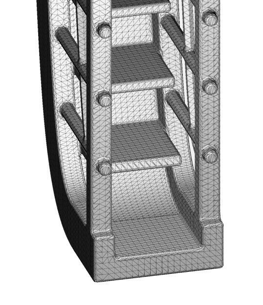 Wooden Outdoor Kids Equipment 3D model_6