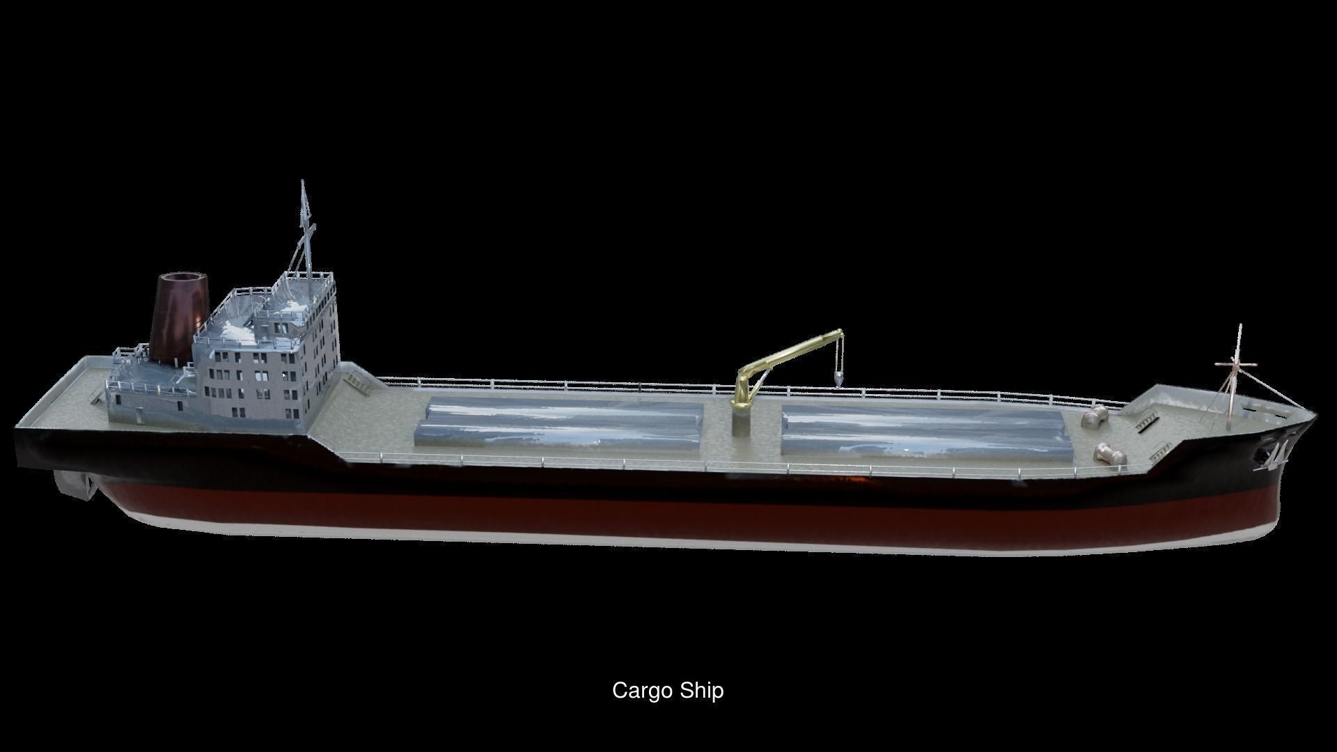 12 Watercraft Models lowPoly 3D model 3D Model Collection_2