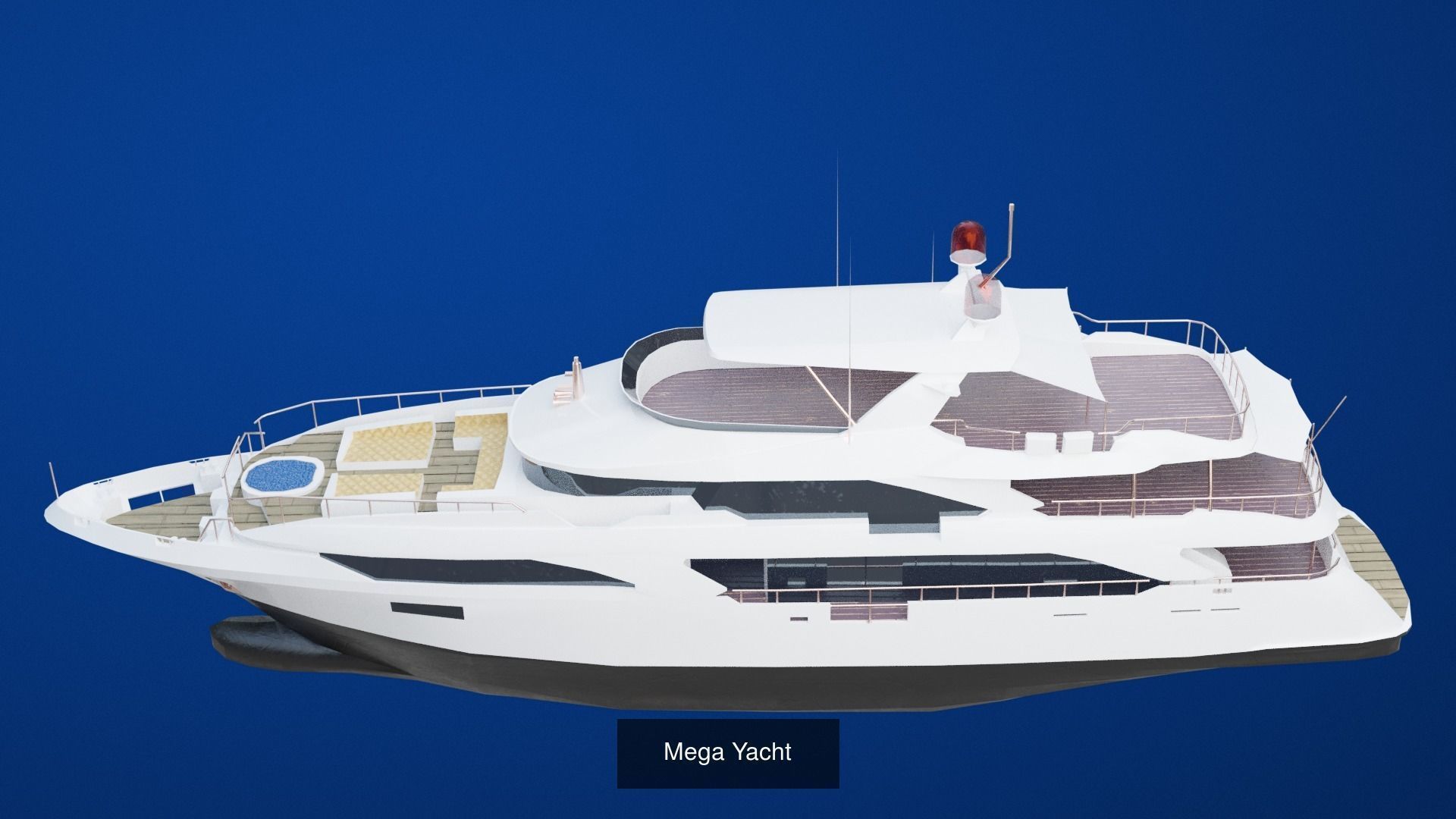 12 Watercraft Models lowPoly 3D model 3D Model Collection_9