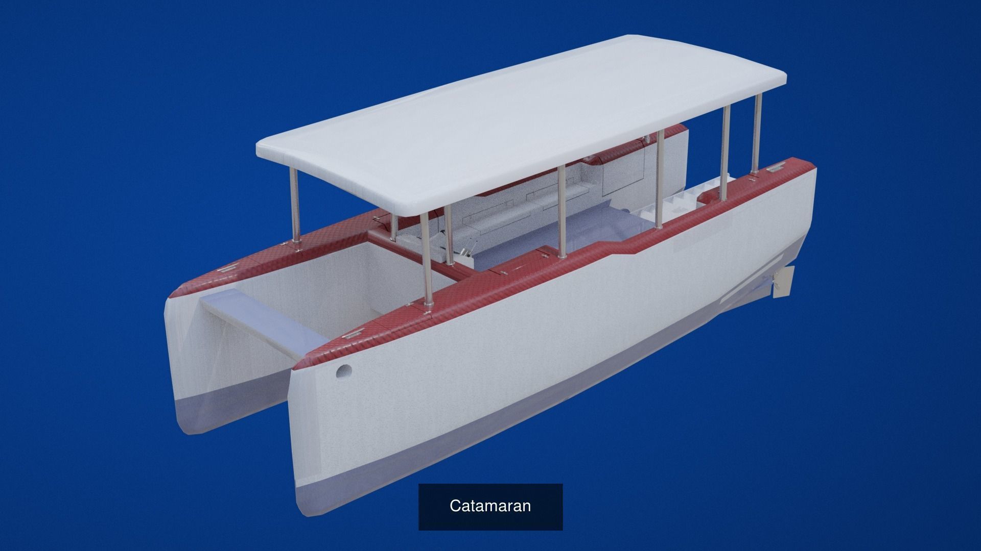 12 Watercraft Models lowPoly 3D model 3D Model Collection_3