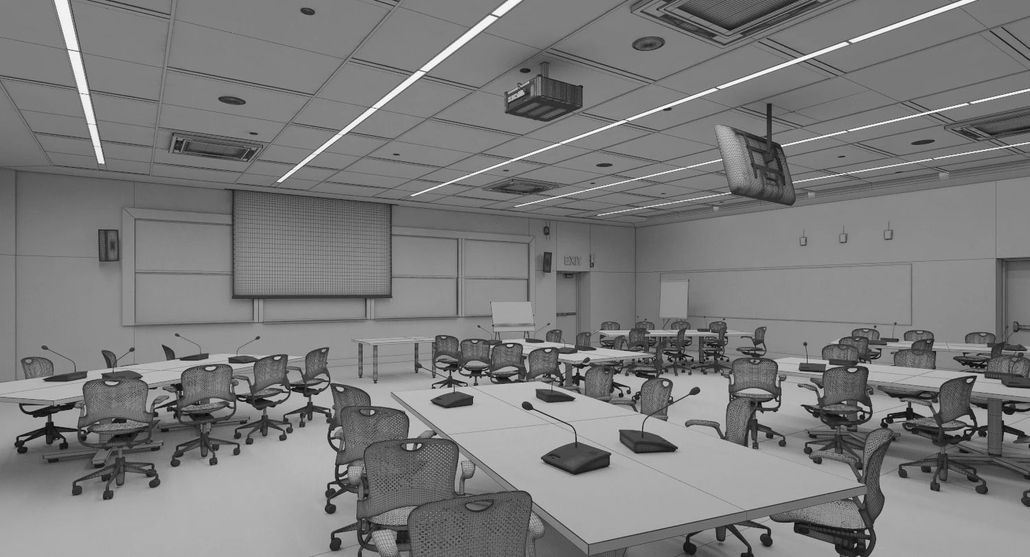 Masterclass Postgraduate Classroom 02 3D model_2