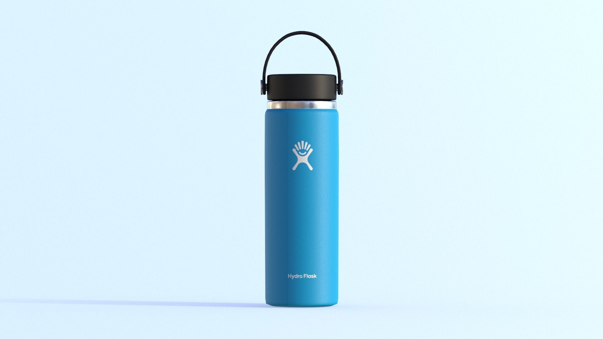 Hydro Flask Low-poly 3D model_9