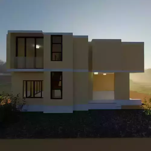 Modern 2 floor House-Exterior only