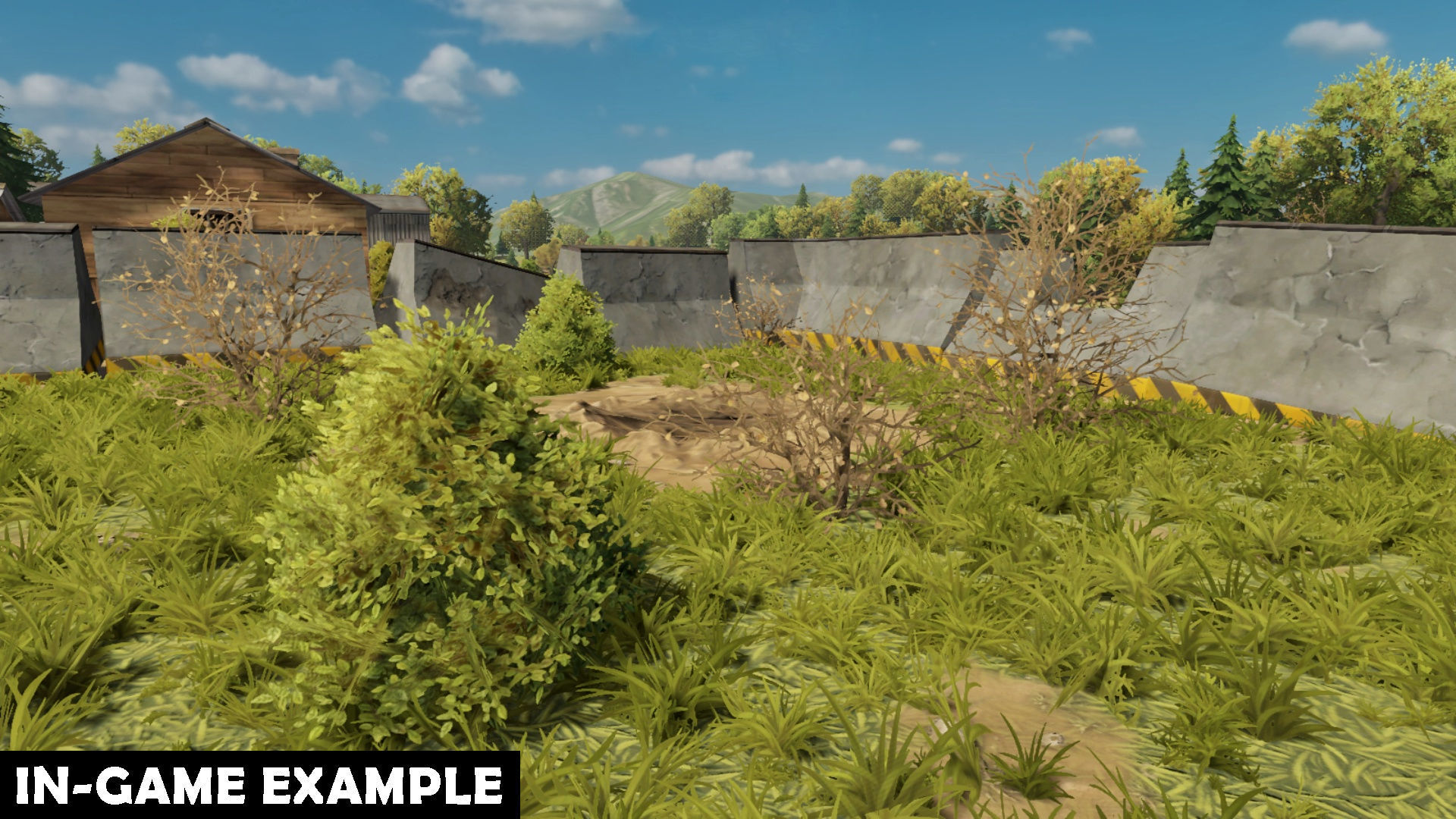 Plants - Game Ready cattail reeds Low-poly 3D model_15