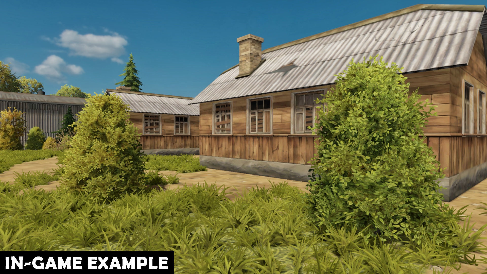 Plants - Game Ready cattail reeds Low-poly 3D model_14