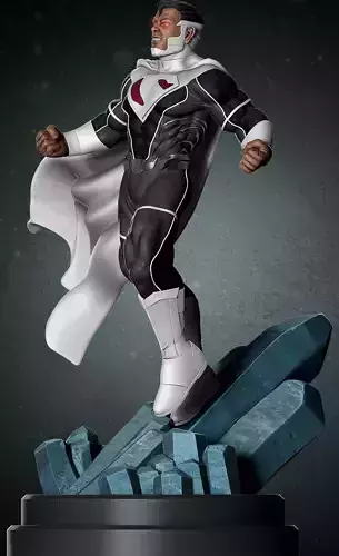 Superman Jutice Lords 3D print model