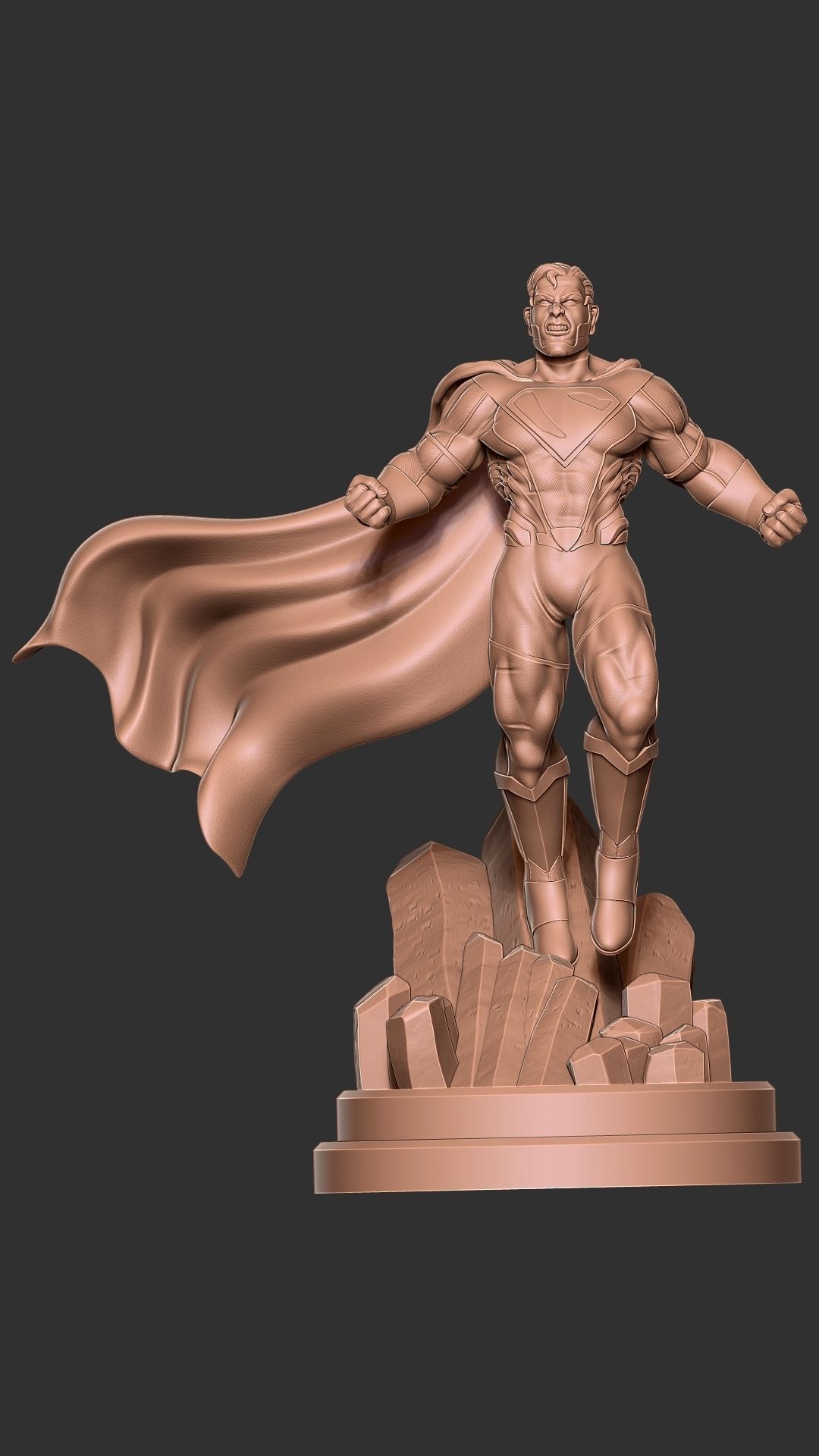 Superman Jutice Lords 3D print model_3
