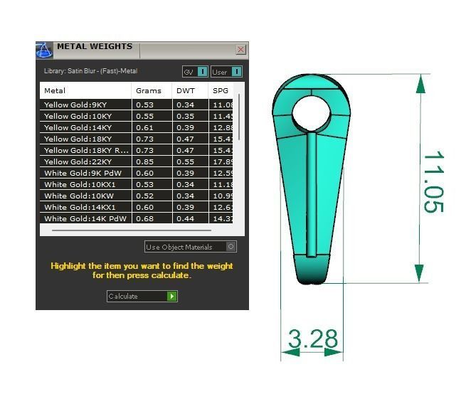 Eslabon para cadena chain link-ESL1122008 3D print model_10