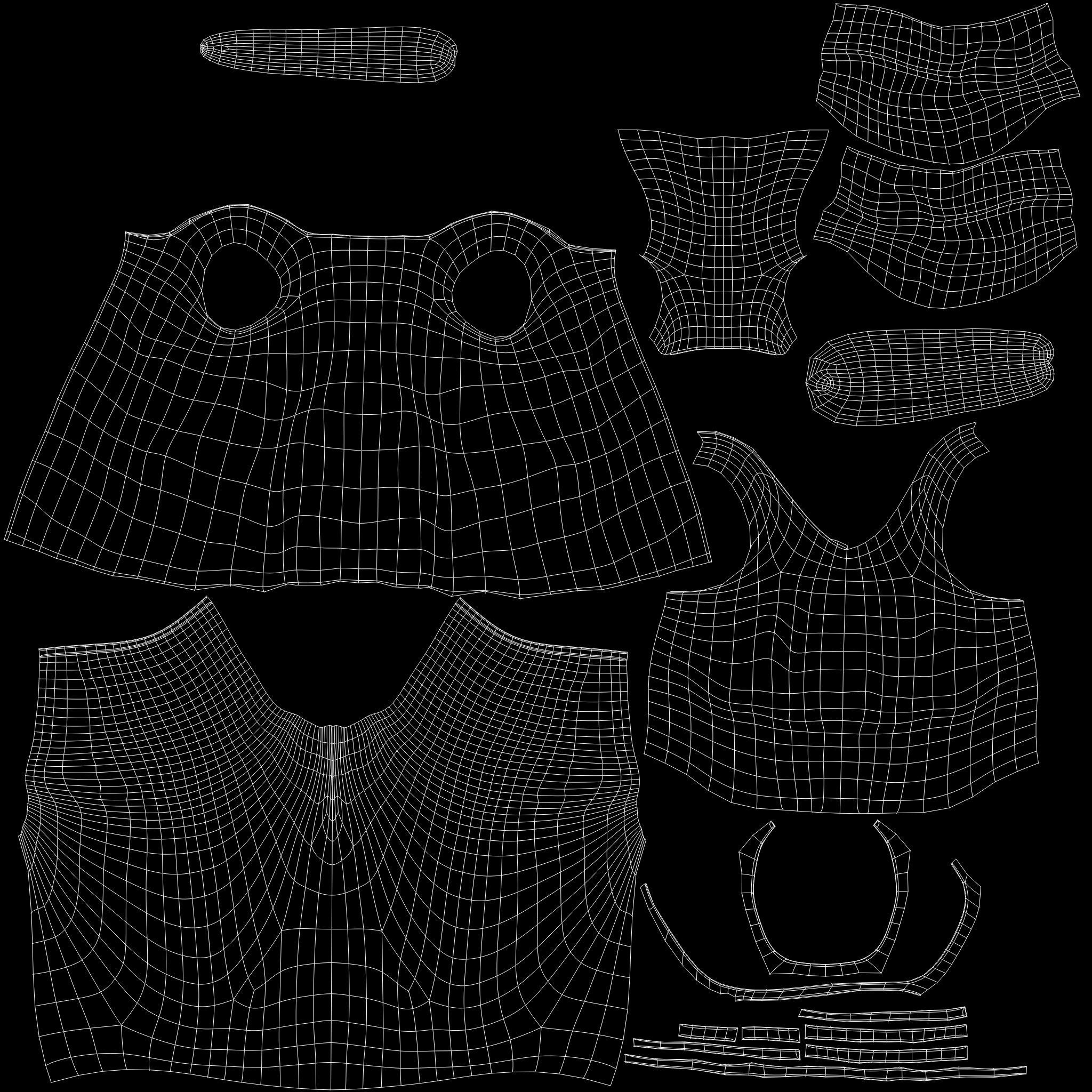 Cartoon Camel Rigged 3D model_34