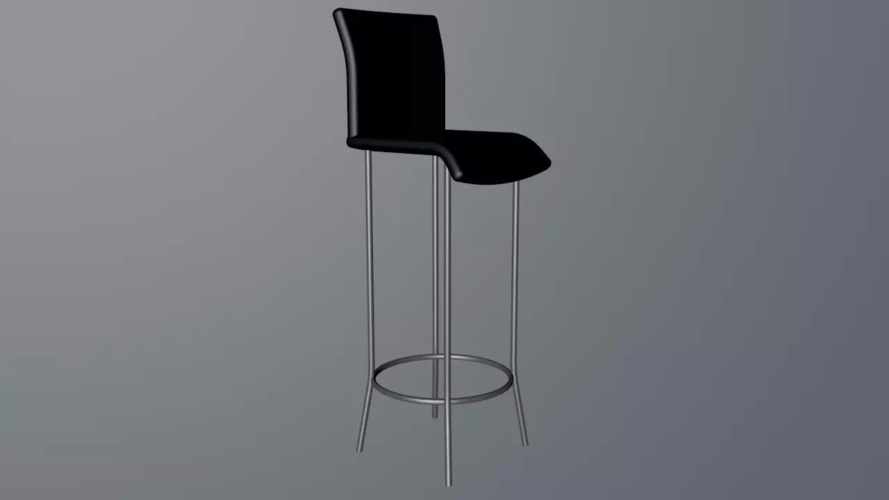 Bar Chair Free 3D model